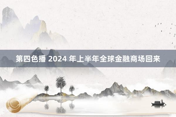 第四色播 2024 年上半年全球金融商场回来